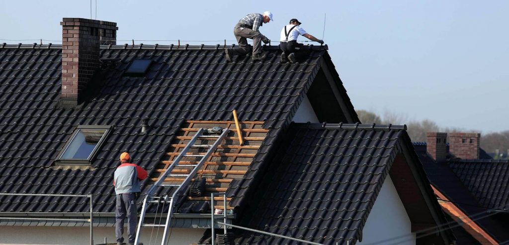rooftop fixes work